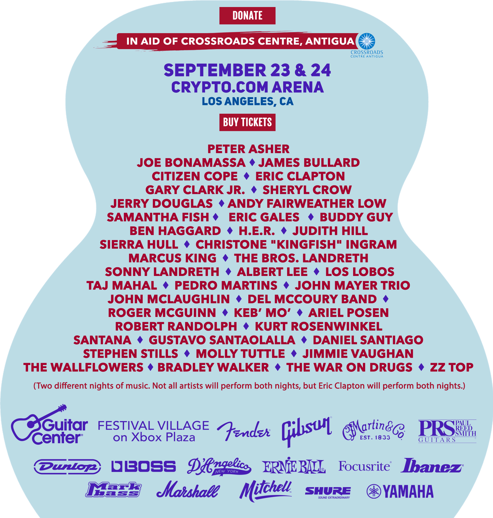 Crossroads Festival 2025 Lineup